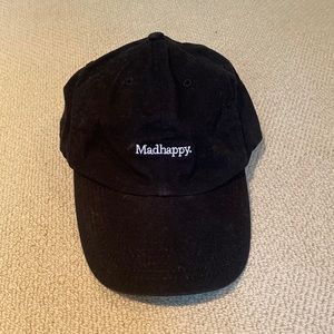 NEW without tags - Mad Happy black baseball cap.
